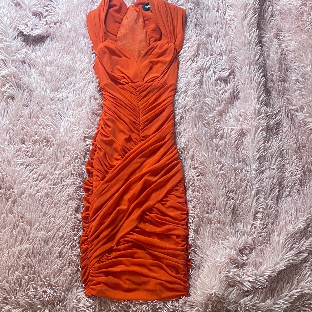 bebe Ruched Dress